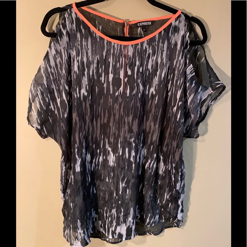 Express chiffon blouse/shirt